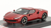 1/43 Looksmart 2022 Ferrari 296 GTB (Imola Red) Car Model