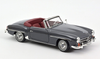 1/18 Norev 1957 Mercedes-Benz 190 SL Roadster (W121) (Dark Grey) Diecast Car Model