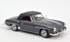 1/18 Norev 1957 Mercedes-Benz 190 SL Roadster (W121) (Dark Grey) Diecast Car Model