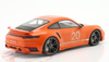 1/18 Minichamps 2021 Porsche 911 Turbo S with SportDesign Package #20 (Orange with Silver Stripes) Limited 504 Pieces