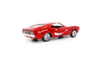 1971 Ford Mustang Sportsroof Red with White Stripes "Refresh Yourself - Coca-Cola" 1/24 Diecast Model Car by Motor City Classics