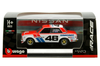 1/43 BBurago BRE Datsun 510 #46 (Red & White) Car Model