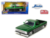 1/24 Jada 1985 Chevrolet C10 Pickup Lowriders (Green & Black) Diecast Car Model