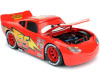 1/24 Jada Lightning McQueen With Tire Rack Disney Pixar Cars 1/24 Jada Lightning McQueen With Tire Rack Disney Pixar Cars