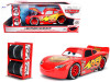 1/24 Jada Lightning McQueen With Tire Rack Disney Pixar Cars 1/24 Jada Lightning McQueen With Tire Rack Disney Pixar Cars