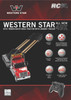 1/16 Radio Control Western-Star 49X SFFA Tridem Tractor with XL 120 HDG Trailer