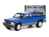 1991 GMC Sonoma Pickup Truck Blue Metallic and Gray "It's Not Just A Truck Anymore" "Vintage Ad Cars" Series 8 1/64 Diecast Model Car by Greenlight