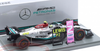 1/43 Spark 2022 Formula 1 Brazilian GP Lewis Hamilton 2nd Place Mercedes-AMG Petronas F1 W13 E Performance No.44 Mercedes-AMG  Petronas F1 Team Car Model with Pit & Number Board