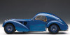 1/18 AUTOart 1938 BUGATTI 57 SC 57SC ATLANTIC - BLUE WITH BLUE METAL WIRE-SPOKE WHEELS Diecast Car Model 70942