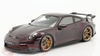 1/18 Dealer Edition 2022 Porsche 911 (992) GT3 (Amethyst Metallic Dark Red) Resin Car Model Limited 222 Pieces