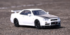 1/64 INNO Nissan SKYLINE GT-R (R34) V-Spec II N1 White with carbon hood