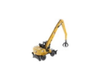 CAT Caterpillar MH3040 Wheel Material Handler with Operator "High Line Series" 1/50 Diecast Model by Diecast Masters