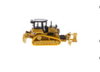 CAT Caterpillar D5 Track-Type Dozer Yellow with Fine Grading Undercarriage and Foldable Blade "High Line Series" 1/87 (HO) Scale Diecast Model by Diecast Masters