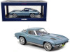 1/18 Norev 1963 Chevrolet Corvette Stingray (Light Blue Metallic) Diecast Car Model