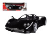 1/18 Motormax Pagani Zonda F Black Diecast Car Model