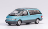 1/64 GCD Toyota Previa First Generation (XR10/XR20; 1990) (Light Blue) Diecast Car Model