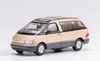 1/64 GCD Toyota Previa First Generation (XR10/XR20; 1990) (Light Champagne Gold) Diecast Car Model