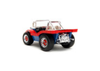 Dune Buggy Red and Blue with Graphics and Spider-Man Diecast Figure "Marvel Spider-Man" 1/24 Diecast Model Car by Jada