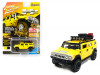 1/64 Johnny Lightning Hummer H2 Wagon with Roof Rack and Accessories Yellow "Off Road" Limited Edition to 3600 pieces Worldwide Diecast Car Model