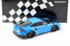 1/18 Minichamps 2018 Porsche 911 (991.2) GT2 RS (Miami Blue with Black Wheels) Car Model