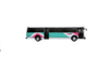 1980 Grumman 870 Advanced Design Transit Bus CAT (Citizens Area Transit) Las Vegas "301 Strip-North" "Vintage Bus & Motorcoach Collection" 1/87 Diecast Model by Iconic Replicas