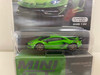 CHASE CAR 1/64 Mini GT Lamborghini Aventador SVJ (Verde Mantis Green with Gold Wheels) Diecast Car Model