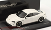 1/43 Minichamps Porsche Taycan Turbo S (Carrera White Metallic) Car Model