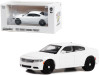 2022 Dodge Charger Pursuit Police Car White "Hot Pursuit" "Hobby Exclusive" Series 1/64 Diecast Model Car by Greenlight