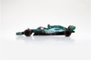 DAMAGED BOX 1/18 Spark 2021 Formula 1 Aston Martin AMR21 No.5 Aston Martin Cognizant F1 Team Bahrain GP Sebastian Vettel Car Model