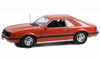 1/18 Greenlight 1979 Ford Mustang Ghia (Red) Charlie's Angels (1976-1981 TV Series) Diecast Car Model