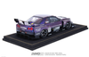 1/18 INNO NISSAN SKYLINE "LBWK" (ER34) SUPER SILHOUETTE  Midnight Purple II comes with display cover and based