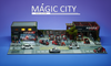 1/64 Magic City ADVAN Theme Exhibition Building & Body Shop Diorama (cars & figures NOT included)