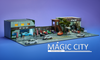 1/64 Magic City RWB Theme Exhibition Building & Body Shop Diorama (cars & figures NOT included)