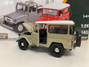 1/24 Toyota FJ40 Beige with White Top Diecast Model Car by Motormax