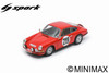 1/43 Spark 1967 Porsche 911S 2.0 No.219 3rd Rally Monte Carlo V. Elford - D. Stone Car Model