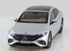 1/18 NZG Mercedes-Benz EQ EQS (Silver) Diecast Car Model with Lights