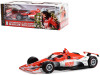 Dallara IndyCar #8 (Raced Version) Marcus Ericsson "Huski Chocolate" Chip Ganassi Racing Champion "Indianapolis 500" (2022) 1/18 Diecast Model Car by Greenlight