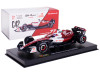 1/43 BBurago 2022 Formula 1 Valtteri Bottas Alfa Romeo C42 #77 6th Bahrain GP Car Model Elite Edition