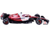 1/43 BBurago 2022 Formula 1 Valtteri Bottas Alfa Romeo C42 #77 6th Bahrain GP Car Model Elite Edition