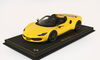 1/18 BBR Ferrari 296 GTS (Yellow Modena with Carbon Fiber Wheels) Resin Car Model Limited 100 Pieces