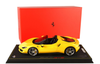 1/18 BBR Ferrari 296 GTS (Yellow Modena with Silver Wheels) Resin Car Model Limited 50 Pieces