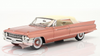 1/18 Mitica Cadillac Eldorado Biarritz Cabrio Closed (Bright Red Metallic) Car Model