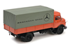 1/18 Schuco Mercedes-Benz L911 Kurzhauber Flatbed Truck (Orange) Diecast Car Model