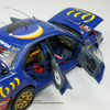 1/18 Kyosho 1994 #4 Subaru Impreza RAC Winner Drivers Colin McRae, Derek Ringer Diecast Car Model