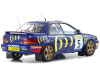 1/18 Kyosho #5 1995 Subaru Impreza Monte Carlo Drivers Carlos Sainz, Luis Moya Diecast Car Model