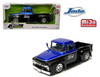 1/24 Jada 1956 Ford F-100 Custom (Black & Blue) Diecast Car Model