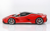 1/18 BBR 2012 Ferrari LaFerrari (Rosso Corsa 322 Red - 5 Point Safety Belts) Diecast Car Model Limited 82 Pieces