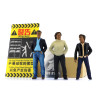 1/18 Top Gear TopGear Jeremy Clarkson, Richard Hammond, James May Figure Set