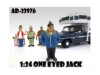 One Eyed Jack "Trailer Park" Figure For 1/24 Diecast Model Cars by American Diorama