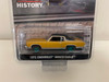 CHASE CAR 1972 Chevrolet Monte Carlo Gold Metallic with Black Top "Counting Cars" (2012) TV Series "Hollywood Series" Release 35 1/64 Diecast Model Car by Greenlight